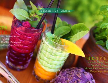 Vietale Brunch Smoothies: Very Berry und Greenpiece
